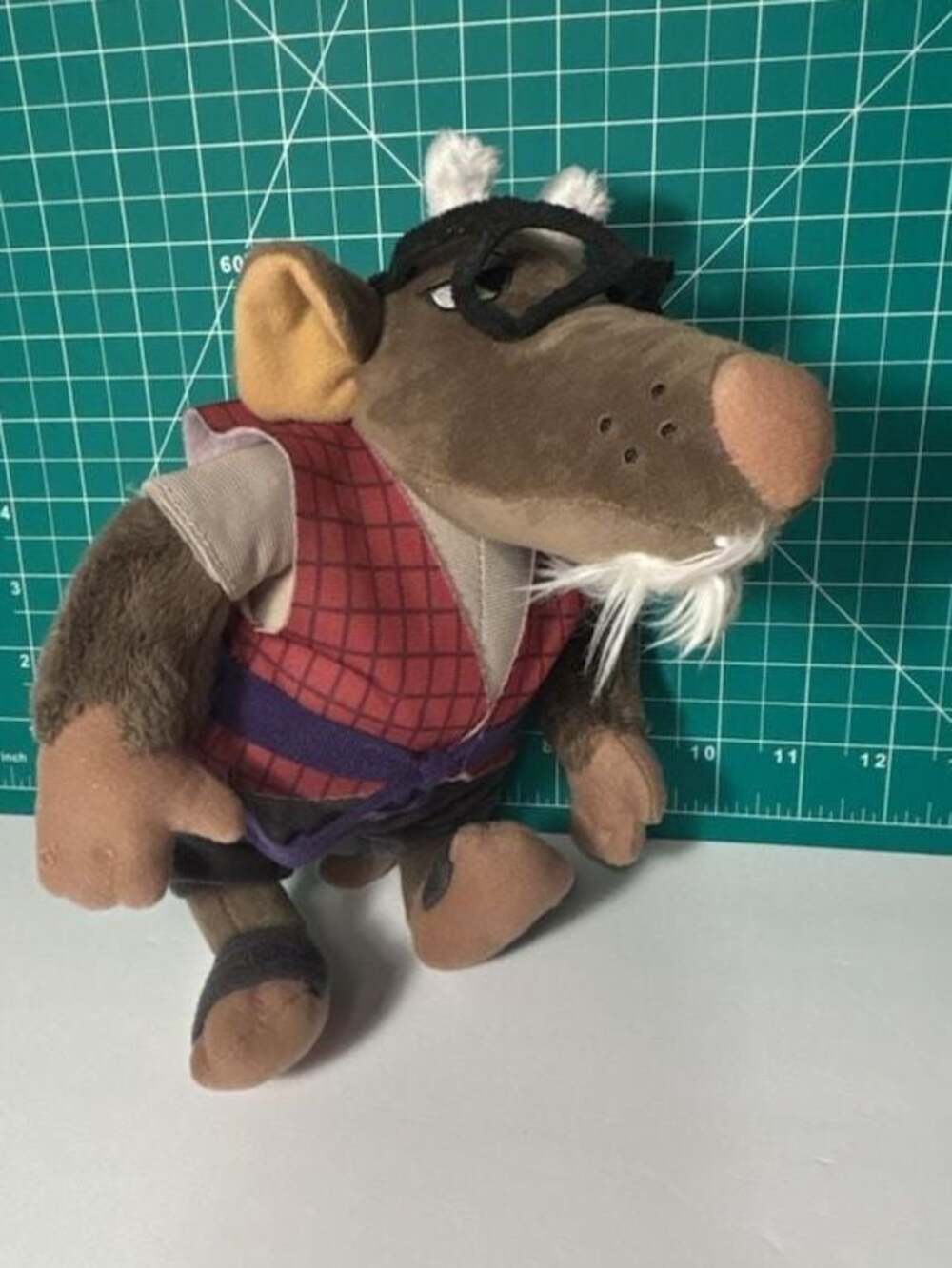 Teenage Mutant Ninja Turtles Mutant Mayhem Master Splinter 8 inch Plush Toy